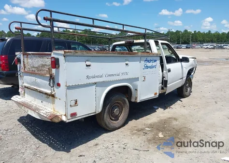 1999 Chevrolet C3500 Chassis z USA, uszkodzony, nr VIN 1GBGC34R5XF070122